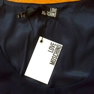 Love Moschino blue dress, size 6